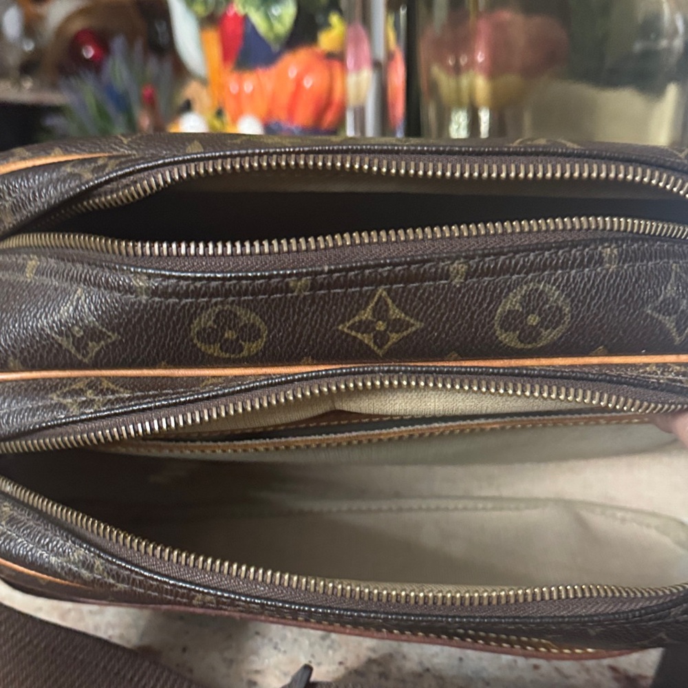 Louis Vuitton Brown Monogram Canvas Crossbody Bag - Picture 6 of 7